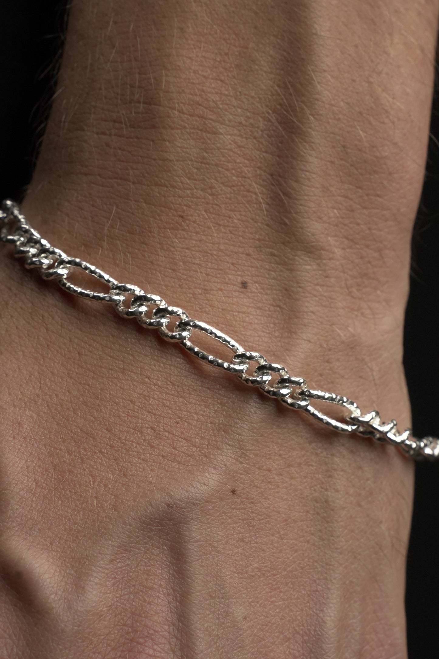 Silver Sachin Chain Bracelet